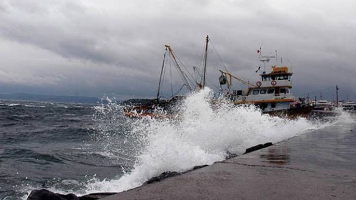 Marmara denizi için fırtına uyarısı