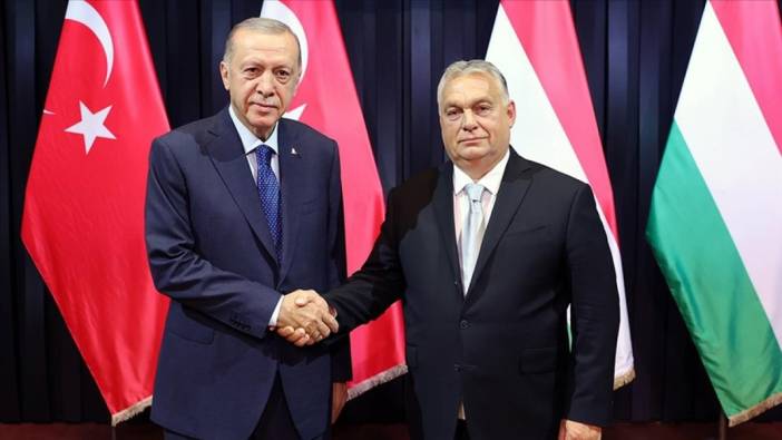 Erdoğan Budapeşte'de Macaristan Başbakanı Orban ile görüştü