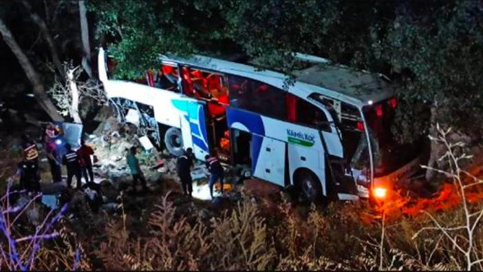 Yozgat'ta şarampole devrilen otobüste hayatını kaybedenlerin kimliği belli oldu