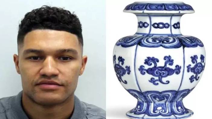 Yıldız futbolcu müzeden çalınan 700 yıllık vazoyu satmak isterken tutuklandı