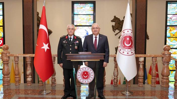 Bakan Güler Jandarma Genel Komutanı Orgeneral Çetin'i kabul etti