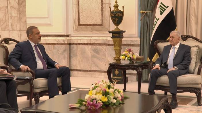Bakan Fidan Irak Başbakanı Sudani ile görüştü