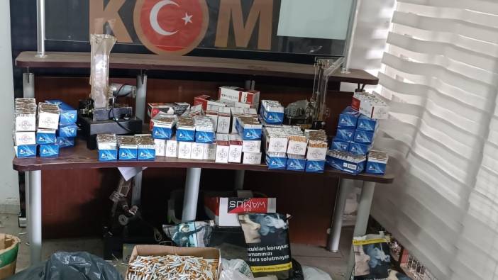 Aydın'da kaçak sigara operasyonu: 1 gözaltı