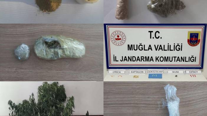 Muğla'da uyuşturucu operasyonlarında 19 kişi yakalandı