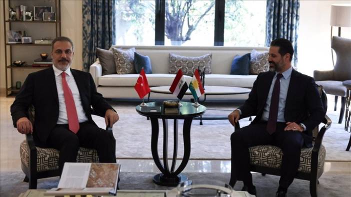 Bakan Fidan IKBY Başbakan Yardımcısı Talabani ile görüştü