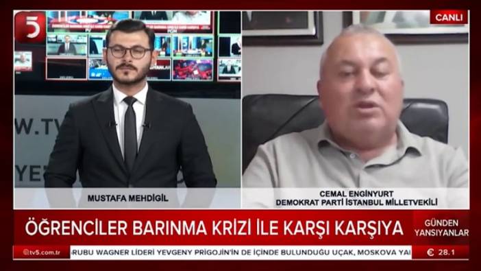 Enginyurt’tan  Erdoğan’a sert eleştiriler 'HDP'yi Meclis'e sokan adamın adı Recep Tayyip Erdoğan'dır'