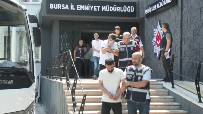 Bursa'da aranan şahıslara şafak operasyonu: 44 gözaltı