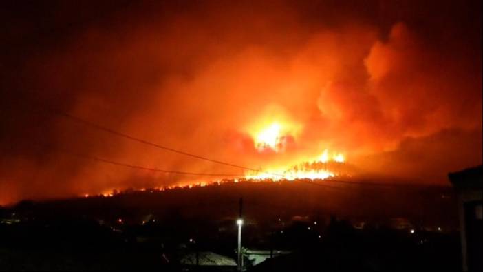 Yunanistan'daki yangınlar sebebi ile 140 kişi gözaltına alındı