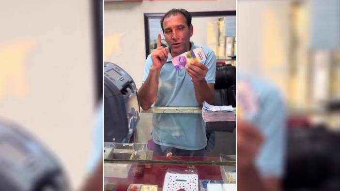 ‘Rezilliğin videosu, Say babam say’ 1000 İsviçre Frangının Türk lirası karşılığına para sayma makinesi bile dayanamadı