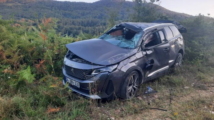 Sinop'ta feci kaza: 3 yaralı