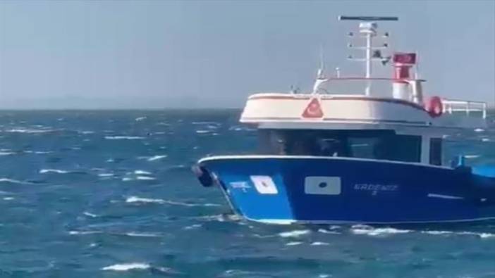 Marmara Adası açıklarında gezi teknesi alabora oldu: 1 ölü