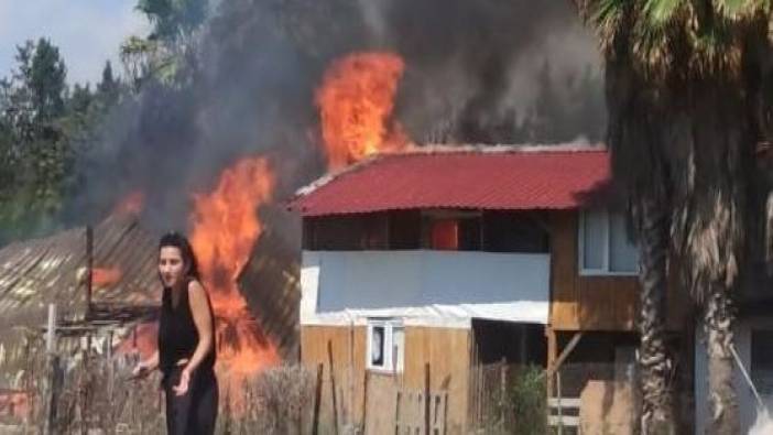 3 ev aynı anda yandı