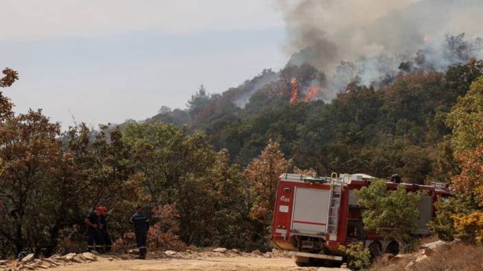 Yunanistan'da orman yangınları 12. gününde de söndürülemedi