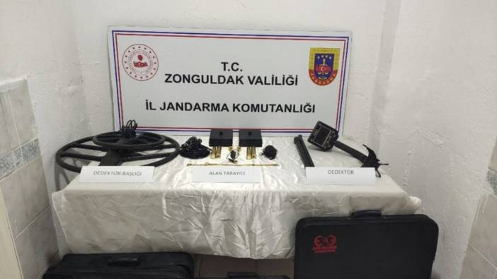 Zonguldak'ta kaçak kazı operasyonu: 11 kişi yakalandı