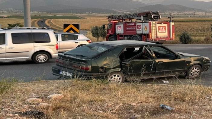 Afyonkarahisar'da trafik kazası: 4 yaralı
