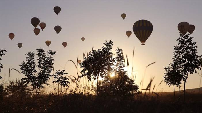 Kapadokya'da sıcak hava balon turları ertelendi