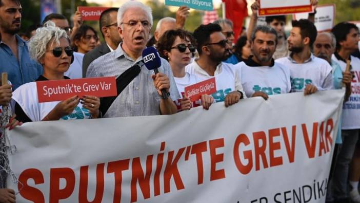 Zafer Arapkirli'den Sputnik'teki greve destek