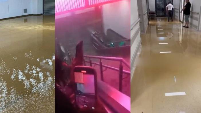 AKP'li Başakşehir Belediyesi şokta. Sular beton ve asfalt yüzünden metroya aktı