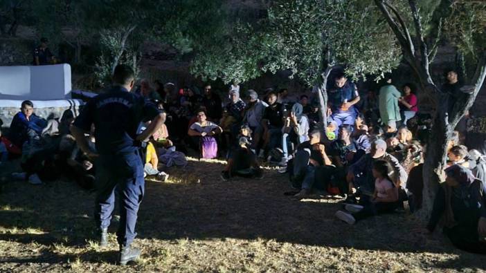 Çanakkale’de kaçak göçmen operasyonu: 51 kaçak göçmen yakalandı