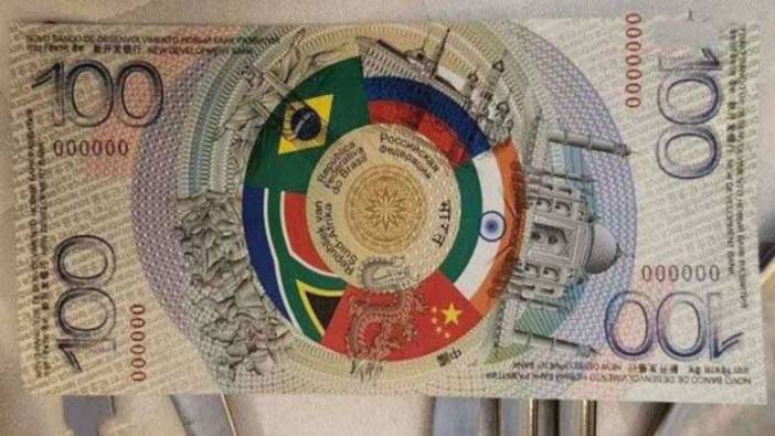 Dolara meydan okudular: BRICS’in ilk ‘sembolik’ banknotu görücüye çıktı