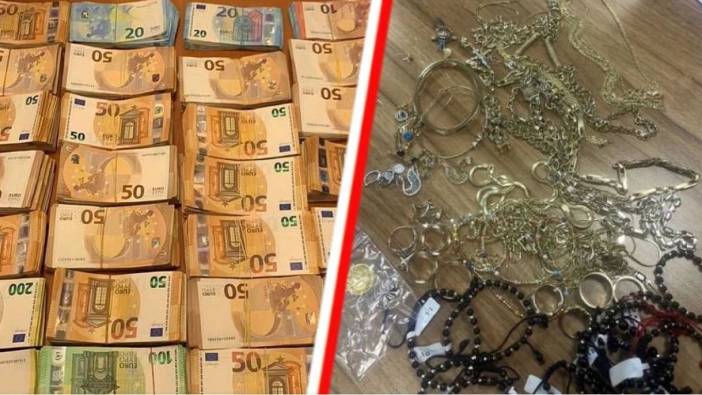Bulgaristan-Türkiye sınırında yüklü miktarda nakit para ve altın ele geçirildi. Türk şoför gözaltında
