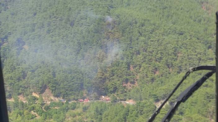 Ayvancık'taki orman yangını kontrol altına alındı