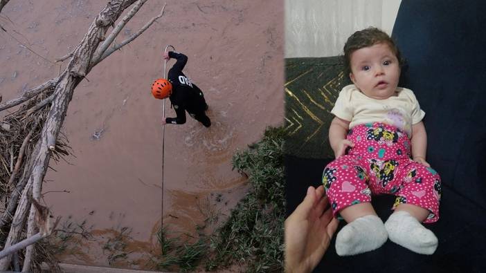 Asel bebeğin cansız bedeni bulundu. Aksaray'daki sel felaketinde kaybolmuştu