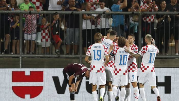 Hırvatistan gol olup yağdı