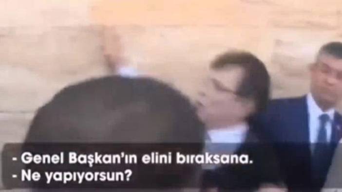 Kılıçdaroğlu'nun elini sıkmak isteyen CHP’li Belediye Başkanı’na korumalardan sert müdahale