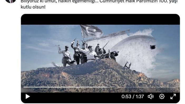 CHP Türk mücahitleri diye EOKA'lı teröristleri paylaştı