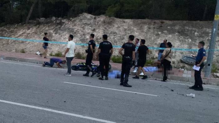 Antalya’da motosiklet faciası: 2 genç kız hayatını kaybetti