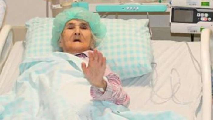 103 yaşındaki kadın sağlına böyle kavuştu