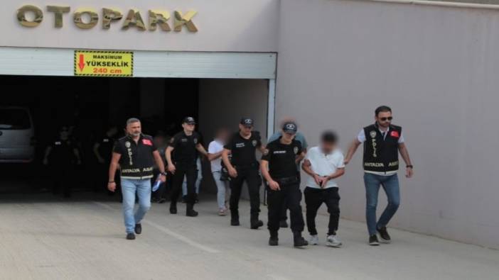 Antalya'da aranması bulunan 45 kişi yakalandı