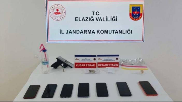 Elazığ’da uyuşturucu operasyonu: 6 gözaltı