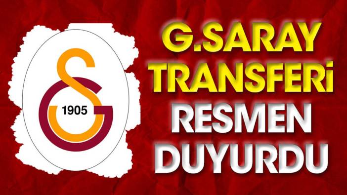 Galatasaray transferi KAP'a bildirdi (14 Eylül 2023)