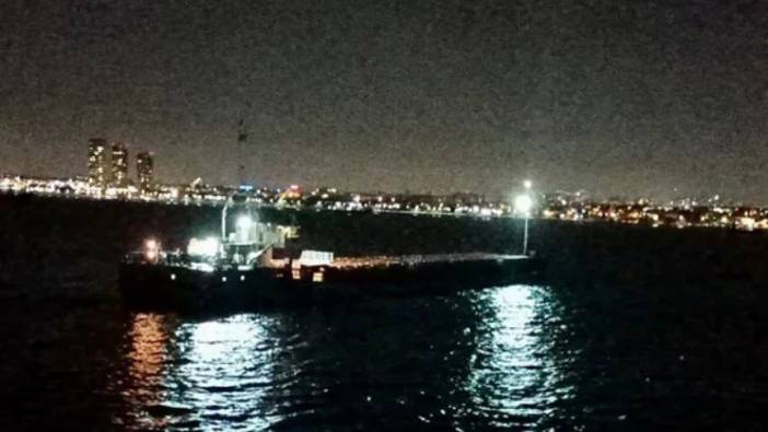 İstanbul Boğazı'nda gemi arızası: Kıyı emniyeti müdahale etti