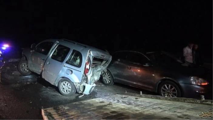 Düzce'de zincirleme trafik kazası: 6 yaralı