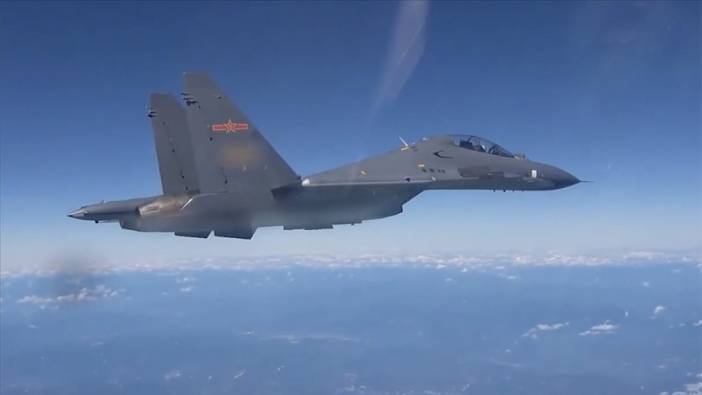 Tayvan çevresinde Çin'e ait 103 askeri hava aracı tespit edildi