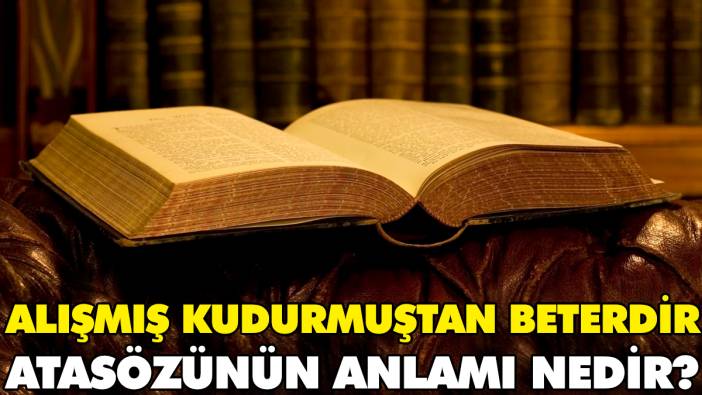 Alışmış kudurmuştan beterdir atasözünün anlamı nedir?