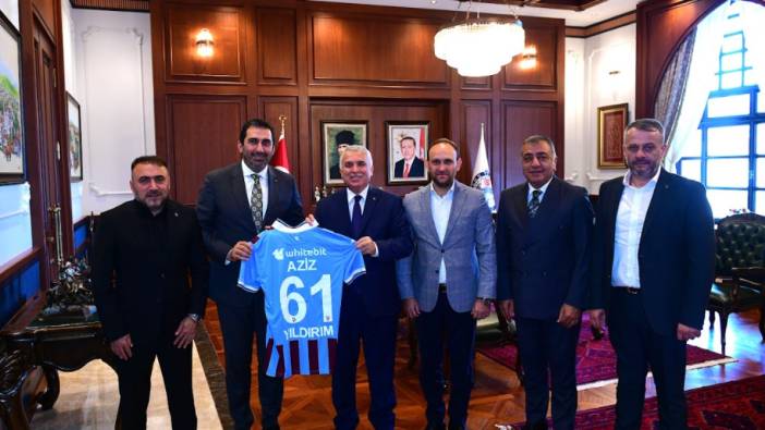 Trabzonspor'dan Aziz Yıldırım'a ziyaret
