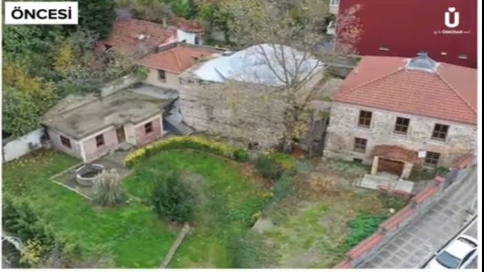 AKP’li belediye tarihi İcadiye Dağ Hamamı'nı katletti. Canım taş duvarları sıvadılar ahşap kolonları betonla kapladılar