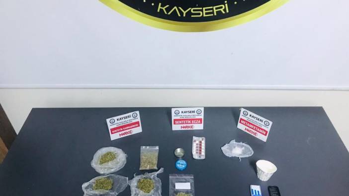 Kayseri’de uyuşturucu operasyonu: 9 gözaltı