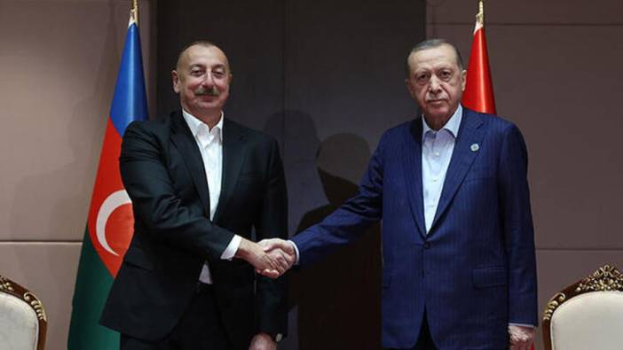 Azerbaycan Cumhurbaşkanı Aliyev’den, Cumhurbaşkanı Erdoğan’a teşekkür