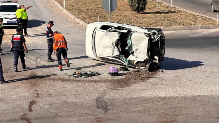 Bandırma'da trafik kazasında 1 kişi ağır yaralandı