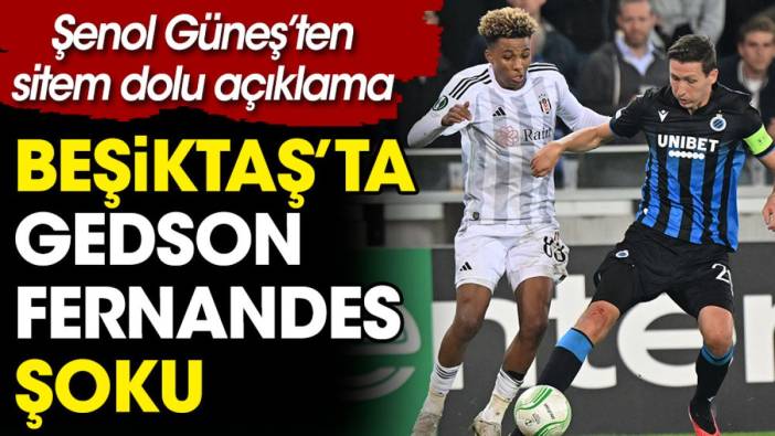 Gedson Fernandes şoku. Güneş'ten sitem dolu açıklama