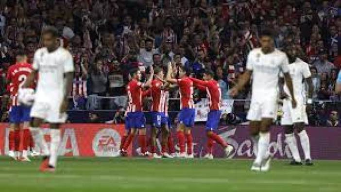 Atletico Madrid baskın yaptı Real Madrid'i dağıttı