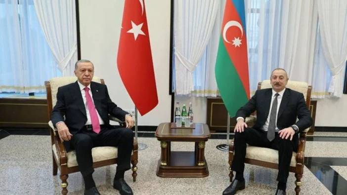 Erdoğan ile  Aliyev'in görüşmesi sona erdi