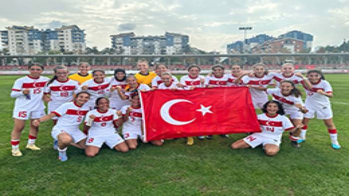 U15 Kız Milli Takımı, Kuzey Makedonya'yı 5-0 yendi