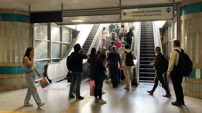 Yenikapı-Hacıosman metrosunun bir bölümünde seferler yapılamıyor