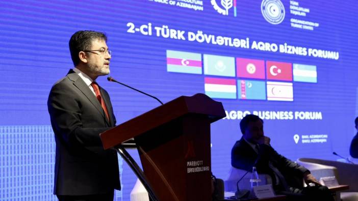 Tarım ve Orman Bakanı Yumaklı, Türk Agro İş Forumu'na katıldı